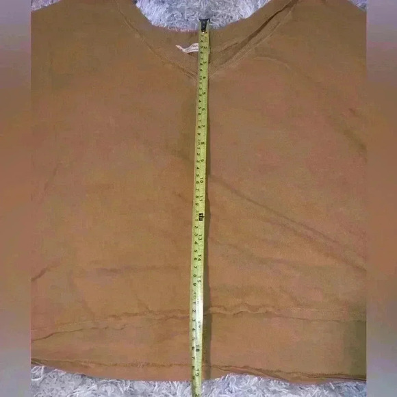 We The Free Buffy Tee in Mustard Yellow Size L - Picture 7 of 8